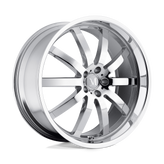 Mandrus - WILHELM - Chrome - Chrome - 19" x 9.5", 25 Offset, 5x112 (Bolt Pattern), 66.6mm HUB