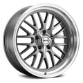 Ridler - 607 - Grey - GREY WITH MACHINED LIP - 20" x 8.5", 0 Offset, 5x120.65 (Bolt Pattern), 83.82mm HUB