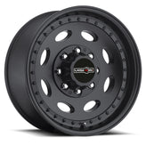 Vision Wheel HD - 81 HEAVY HAULER - Black - Matte Black - 16" x 6", 0 Offset, 8x165.1 (Bolt Pattern), 125.2mm HUB