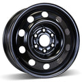 RSSW - Steel - Black - Black - 17" x 7", 50 Offset, 6x132 (Bolt Pattern), 74.5mm HUB