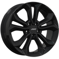 ART - Replica 301 - Black - Gloss Black - 18" x 7.5", 40 Offset, 5x114.3 (Bolt Pattern), 67.1mm HUB