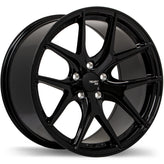 Fast Wheels - FC04 - Black - Metallic Black - 19" x 9.5", 45 Offset, 5x112 (Bolt Pattern), 72.6mm HUB