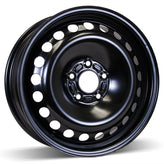 RSSW - Steel - Black - Black - 16" x 6.5", 50 Offset, 5x108 (Bolt Pattern), 63.3mm HUB