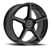 Motiv - Blade - Black - Gloss Black - 16" x 7.5", 40 Offset, 5x114.3 (Bolt Pattern), 73.1mm HUB