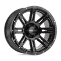 Helo - HE900 - Black - Gloss Black - 20" x 9", 18 Offset, 8x165.1 (Bolt Pattern), 125.1mm HUB