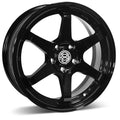 RSSW - Rival - Black - Gloss Black - 18" x 7.5", 38 Offset, 5x114.3 (Bolt Pattern), 67.1mm HUB