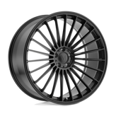 Mandrus - 23 - Black - MATTE BLACK - 18" x 8.5", 42 Offset, 5x112 (Bolt Pattern), 66.6mm HUB