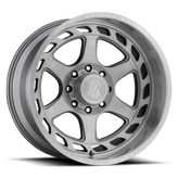 Asanti Off Road - AB816 ANVIL - Gunmetal - Titanium-Brushed - 22" x 10", -18 Offset, 8x165.1 (Bolt Pattern), 122.4mm HUB