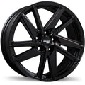 Fast Wheels - EV01 - Black - Satin Black - 20" x 8.5", 45 Offset, 5x112 (Bolt Pattern), 57.1mm HUB