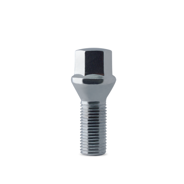 Mr.Lugnut - Conical Seat Chrome Bolt 14mm x 1.50 Closed-end - Acorn - 29 mm Shank - 17mm, 19mm Hex