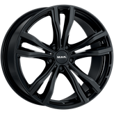 Mak Wheels - X-MODE - Black - GLOSS BLACK - 20" x 11", 35 Offset, 5x120 (Bolt Pattern), 74.1mm HUB