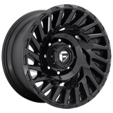 Fuel - D682 CYCLONE - Black - GLOSS BLACK - 18" x 9", -12 Offset, 6x135 (Bolt Pattern), 87.1mm HUB