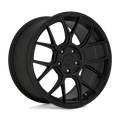 Motegi - MR147 CM7 - Black - SATIN BLACK - 17" x 8", 38 Offset, 5x100 (Bolt Pattern), 72.6mm HUB