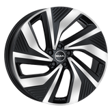 Mak Wheels - ELECTRA - Black - BLACK MIRROR - 20" x 8.5", 50_5 Offset, 5x112 (Bolt Pattern), 66.6mm HUB