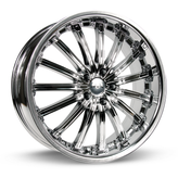 RTX Wheels - Elite - Chrome - Chrome (PVD) - 18" x 8", 42 Offset, 5x114.3 (Bolt Pattern), 73.1mm HUB