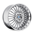 Beyern - MULTI - Chrome - Chrome - 20" x 10", 20 Offset, 5x120 (Bolt Pattern), 72.6mm HUB