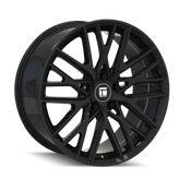 Touren - TR91 - Black - GLOSS BLACK - 20" x 10.5", 40 Offset, 5x112 (Bolt Pattern), 66.6mm HUB