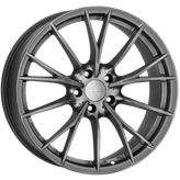 Mak Wheels - FABRIK-D - Silver - M-TITAN - 19" x 9.5", 44 Offset, 5x112 (Bolt Pattern), 66.6mm HUB