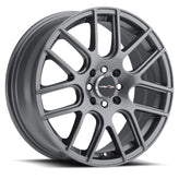 Vision Wheel Street Designs - 426 CROSS - Gunmetal - Gunmetal - 14" x 5.5", 38 Offset, 4x100, 114.3 (Bolt Pattern), 73.1mm HUB