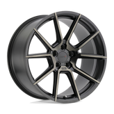 TSW Wheels - CHRONO - Black - Matte Black with Machine Face & Dark Tint - 20" x 10", 25 Offset, 5x114.3 (Bolt Pattern), 76.1mm HUB