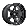 Fuel - D664 SHOK - Black - MATTE BLACK - 18" x 9", -12 Offset, 5x127 (Bolt Pattern), 78.1mm HUB