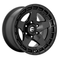 Fuel - D733 WARP - Black - SATIN BLACK - 20" x 9", 2 Offset, 5x127 (Bolt Pattern), 71.5mm HUB