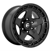 Fuel - D733 WARP - Black - SATIN BLACK - 20" x 9", 2 Offset, 5x127 (Bolt Pattern), 71.5mm HUB