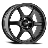 Konig - Hexaform - Black - Matte Black - 18" x 10.5", 18 Offset, 5x114.3 (Bolt Pattern), 73.1mm HUB