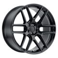 Mandrus - OTTO - Black - GLOSS BLACK - 18" x 8.5", 42 Offset, 5x112 (Bolt Pattern), 66.56mm HUB