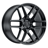 Mandrus - OTTO - Black - GLOSS BLACK - 18" x 8.5", 42 Offset, 5x112 (Bolt Pattern), 66.56mm HUB