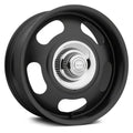 American Racing Vintage - VN506 - Black - SATIN BLACK - 17" x 9", 12 Offset, 5x120.65, 127 (Bolt Pattern), 78.1mm HUB