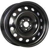 RNB - STEEL WHEEL - Black - Black E-Coating - 17" x 7", 42 Offset, 5x114.3 (Bolt Pattern), 67.1mm HUB