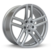 RTX Wheels - Vaden - Silver - Silver - 17" x 7.5", 35 Offset, 5x112 (Bolt Pattern), 66.6mm HUB