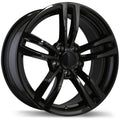 Replika - R163A - Black - Gloss Black - 18" x 8", 35 Offset, 5x120 (Bolt Pattern), 74.1mm HUB