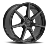 Motiv - Rigor - Black - Gloss Black - 16" x 7.5", 40 Offset, 5x100, 114.3 (Bolt Pattern), 73.1mm HUB