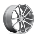 Rotiform - R120 SPF - Silver - GLOSS SILVER MACHINED - 19" x 8.5", 45 Offset, 5x112 (Bolt Pattern), 66.6mm HUB