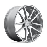 Rotiform - R120 SPF - Silver - GLOSS SILVER MACHINED - 19" x 8.5", 45 Offset, 5x112 (Bolt Pattern), 66.6mm HUB