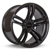 RTX Wheels - Graz - Black - Satin Black - 18" x 8", 35 Offset, 5x120 (Bolt Pattern), 74.1mm HUB