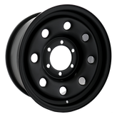 Envy Wheels - NX4 STEEL WHEEL - Black - FLAT BLACK - 16" x 7", 15 Offset, 6x139.7 (Bolt Pattern), 110mm HUB