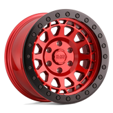 Black Rhino - PRIMM - CANDY RED WITH BLACK BOLTS - 17" x 9", 0 Offset, 6x139.7 (Bolt Pattern), 112.1mm HUB