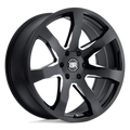 Black Rhino - MOZAMBIQUE - Black - Gloss Black & Milled - 20" x 8.5", 35 Offset, 5x120 (Bolt Pattern), 76.1mm HUB