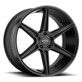 KMC Wheels - KM711 PRISM - Black - Satin Black - 20" x 9", 35 Offset, 5x120 (Bolt Pattern), 74.1mm HUB