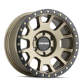 Mayhem - SCOUT - Gold - MATTE GOLD WITH MATTE BLACK LIP - 20" x 9", 0 Offset, 6x139.7 (Bolt Pattern), 106mm HUB