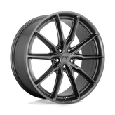 Niche - M239 RAINIER - Gunmetal - MATTE ANTHRACITE - 22" x 9", 38 Offset, 5x108 (Bolt Pattern), 72.6mm HUB