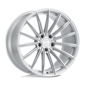 XO Luxury Wheels - LONDON - Silver - Silver with Brushed Face - 22" x 9", 25 Offset, 5x120 (Bolt Pattern), 76.1mm HUB