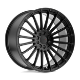 TSW Wheels - TURBINA - Black - Matte Black - 17" x 8", 42 Offset, 5x112 (Bolt Pattern), 72.1mm HUB