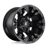 Fuel - D560 VAPOR - Black - MATTE BLACK - 20" x 12", -44 Offset, 6x135, 139.7 (Bolt Pattern), 106.1mm HUB