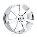 Asanti Black - ABL-15 APOLLO - Chrome - CHROME - 22" x 9", 35 Offset, 6x135 (Bolt Pattern), 87.1mm HUB