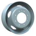Envy Wheels - Dually Steel Wheel - Grey - GREY - 19.5" x 6", 136 Offset, 8x225 (Bolt Pattern), 170.1mm HUB