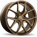 Fast Wheels - FC04 - Bronze - Matte Bronze - 18" x 8", 40 Offset, 5x100 (Bolt Pattern), 72.6mm HUB